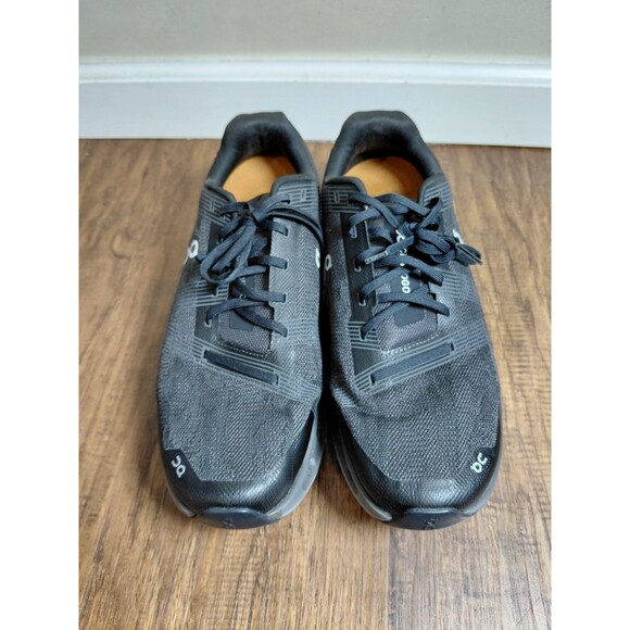 Size 11.5 - ON Cloudgo Wide Black Eclipse Men\'s Sneakers main image 14
